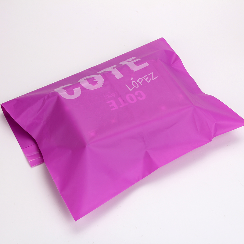 Logotipo personalizado biodegradável Cosméticos E-commerce Embalagem Rosa Poly Mailer